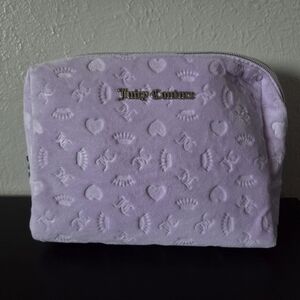 Juicy Couture Soft Purple Embossed Travel Bag